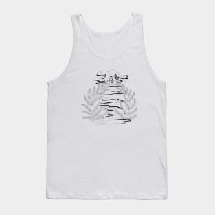 Moon with Ferns Tank Top